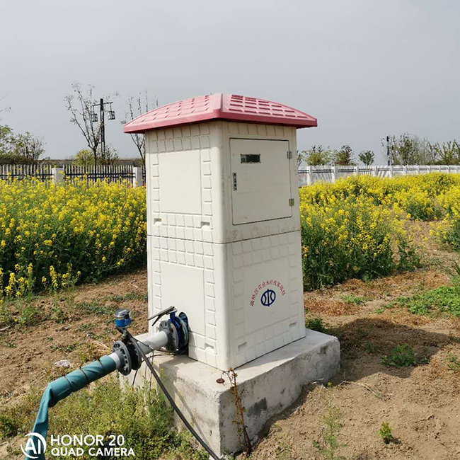  智能灌溉玻璃鋼機(jī)井房 射頻卡控制器 